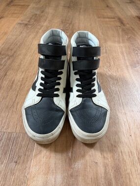 Black & White High-Top Vans